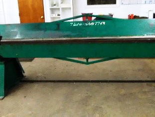 Used Tennsmith 8' Manual Brake | Used Sheet Metal Brakes